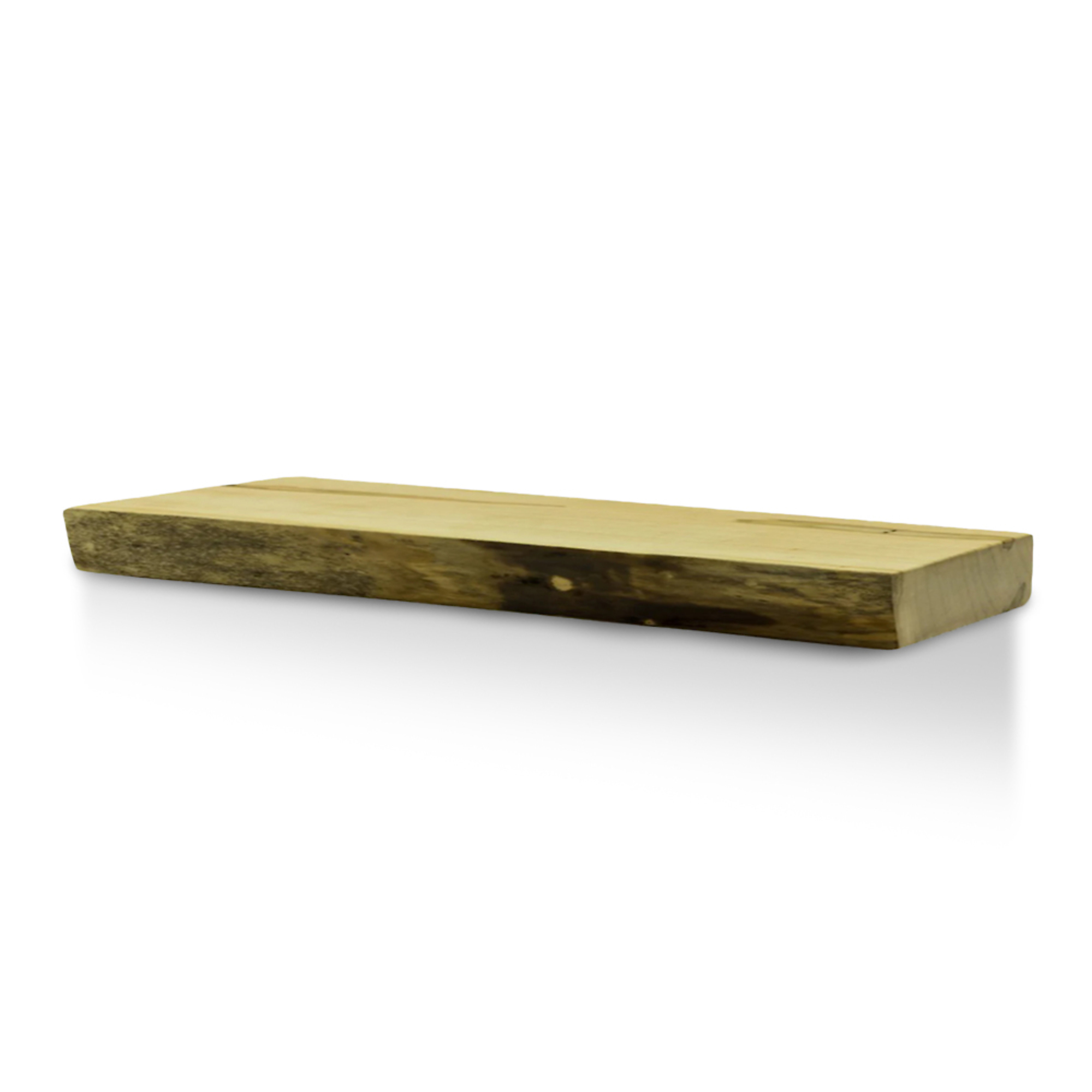 Regency Furniture Niche Islander Floating Shelf — 36in. Hardwood, Live Edge, Maple, Model# NI3609PL